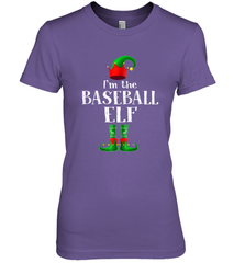 I'm The Baseball Elf Matching Family Pajama Christmas Women's Premium T-Shirt Women's Premium T-Shirt - FordPhuMy