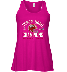 NFL super bowl Kansas City Chiefs Logo Helmet champions Women's Racerback Tank Women's Racerback Tank - FordPhuMy