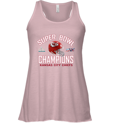 NFL super bowl Kansas City Chiefs Logo Helmet champions Women's Racerback Tank Women's Racerback Tank - FordPhuMy