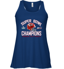 NFL super bowl Kansas City Chiefs Logo Helmet champions Women's Racerback Tank Women's Racerback Tank - FordPhuMy
