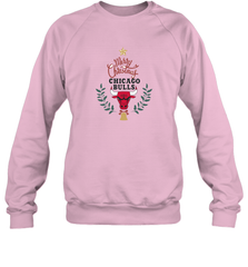 NBA Chicago Bulls Logo merry Christmas gilf Crewneck Sweatshirt Crewneck Sweatshirt - FordPhuMy