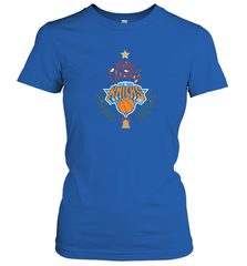NBA New York Knicks Logo merry Christmas gilf Women's T-Shirt Women's T-Shirt - FordPhuMy