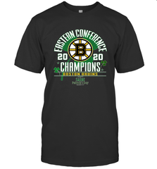 NHL ST PATRICK'S DAY Boston Bruins Fanatics 2020 Eastern Conference Champions Defensive Zone Men's T-Shirt Men's T-Shirt - FordPhuMy
