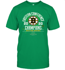 NHL ST PATRICK'S DAY Boston Bruins Fanatics 2020 Eastern Conference Champions Defensive Zone Men's T-Shirt Men's T-Shirt - FordPhuMy