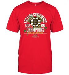 NHL ST PATRICK'S DAY Boston Bruins Fanatics 2020 Eastern Conference Champions Defensive Zone Men's T-Shirt Men's T-Shirt - FordPhuMy