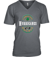 Carolina Hurricanes Fanatics St. Patrick's Day Forever Lucky Men's V-Neck Men's V-Neck - FordPhuMy