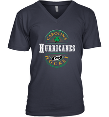 Carolina Hurricanes Fanatics St. Patrick's Day Forever Lucky Men's V-Neck Men's V-Neck - FordPhuMy