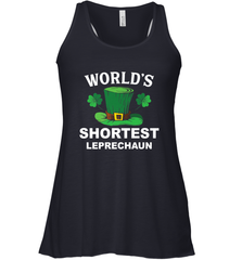 Shortest Leprechaun Funny Family St. Patrick's Day Women's Racerback Tank Women's Racerback Tank - FordPhuMy