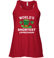 Shortest Leprechaun Funny Family St. Patrick's Day Women's Racerback Tank Women's Racerback Tank - FordPhuMy