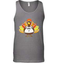Cool Thanksgiving Football Shirt _ Gobble Player Turkey Gift Men's Tank Top Men's Tank Top - FordPhuMy