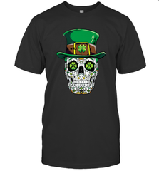 Sugar Skull Leprechaun T Shirt St Patricks Day Women Men Men's T-Shirt Men's T-Shirt - FordPhuMy