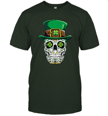 Sugar Skull Leprechaun T Shirt St Patricks Day Women Men Men's T-Shirt Men's T-Shirt - FordPhuMy