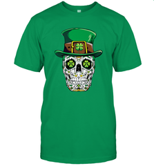 Sugar Skull Leprechaun T Shirt St Patricks Day Women Men Men's T-Shirt Men's T-Shirt - FordPhuMy