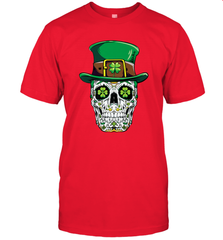Sugar Skull Leprechaun T Shirt St Patricks Day Women Men Men's T-Shirt Men's T-Shirt - FordPhuMy