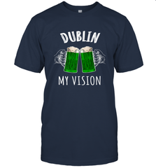 Dublin My Vision St Patrick's Day Men's T-Shirt Men's T-Shirt - FordPhuMy