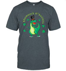 T Rex Dinosaur St. Patrick's Day Irish Funny Men's T-Shirt Men's T-Shirt - FordPhuMy