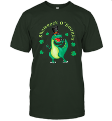 T Rex Dinosaur St. Patrick's Day Irish Funny Men's T-Shirt Men's T-Shirt - FordPhuMy