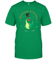 T Rex Dinosaur St. Patrick's Day Irish Funny Men's T-Shirt Men's T-Shirt - FordPhuMy