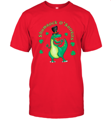 T Rex Dinosaur St. Patrick's Day Irish Funny Men's T-Shirt Men's T-Shirt - FordPhuMy