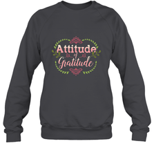 Practice Gratitude and Celebrate Recovery Crewneck Sweatshirt Crewneck Sweatshirt - FordPhuMy