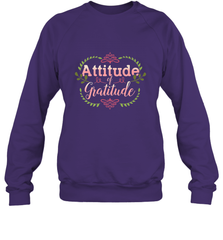 Practice Gratitude and Celebrate Recovery Crewneck Sweatshirt Crewneck Sweatshirt - FordPhuMy