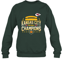 Kansas City Football _ The City Of Champions LIV Crewneck Sweatshirt Crewneck Sweatshirt - FordPhuMy