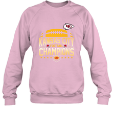 Kansas City Football _ The City Of Champions LIV Crewneck Sweatshirt Crewneck Sweatshirt - FordPhuMy
