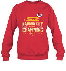Kansas City Football _ The City Of Champions LIV Crewneck Sweatshirt Crewneck Sweatshirt - FordPhuMy