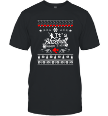 It's Baseball Season Ugly Sweater Christmas 2019 Men's T-Shirt Men's T-Shirt - FordPhuMy