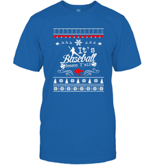 It's Baseball Season Ugly Sweater Christmas 2019 Men's T-Shirt Men's T-Shirt - FordPhuMy