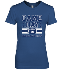 NFL Indianapolis Game Day Football Home Team Women's Premium T-Shirt Women's Premium T-Shirt - FordPhuMy