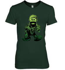 Disney Donald Duck Mummy Halloween Costume Women's Premium T-Shirt Women's Premium T-Shirt - FordPhuMy