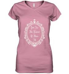 Disney Snow White You're The Fairest Mirror Women's V-Neck T-Shirt Women's V-Neck T-Shirt - FordPhuMy