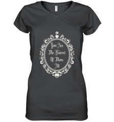 Disney Snow White You're The Fairest Mirror Women's V-Neck T-Shirt Women's V-Neck T-Shirt - FordPhuMy
