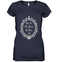 Disney Snow White You're The Fairest Mirror Women's V-Neck T-Shirt Women's V-Neck T-Shirt - FordPhuMy