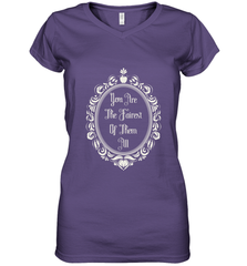 Disney Snow White You're The Fairest Mirror Women's V-Neck T-Shirt Women's V-Neck T-Shirt - FordPhuMy