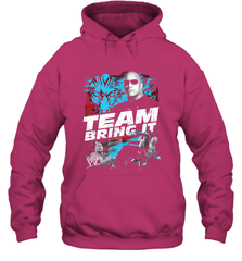 WWE The Rock Team Bring It Hooded Sweatshirt Hooded Sweatshirt - FordPhuMy