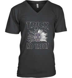 Disney Dalmatians Cruella Trick No Treat Halloween Men's V-Neck