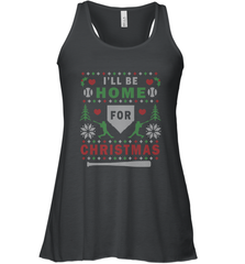 Premium Baseball Ugly Christmas Sweater Pattern Women's Racerback Tank Women's Racerback Tank - FordPhuMy