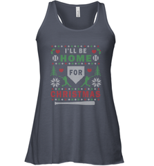 Premium Baseball Ugly Christmas Sweater Pattern Women's Racerback Tank Women's Racerback Tank - FordPhuMy
