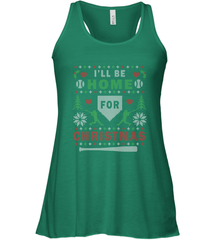Premium Baseball Ugly Christmas Sweater Pattern Women's Racerback Tank Women's Racerback Tank - FordPhuMy