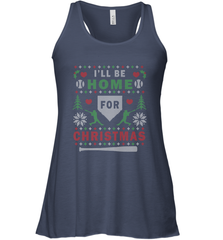 Premium Baseball Ugly Christmas Sweater Pattern Women's Racerback Tank Women's Racerback Tank - FordPhuMy