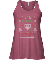 Premium Baseball Ugly Christmas Sweater Pattern Women's Racerback Tank Women's Racerback Tank - FordPhuMy