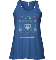 Premium Baseball Ugly Christmas Sweater Pattern Women's Racerback Tank Women's Racerback Tank - FordPhuMy