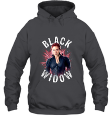 Avengers Endgame Black Widow Space Poster Graphic Hooded Sweatshirt Hooded Sweatshirt - FordPhuMy