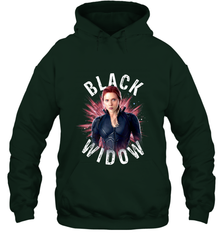 Avengers Endgame Black Widow Space Poster Graphic Hooded Sweatshirt Hooded Sweatshirt - FordPhuMy