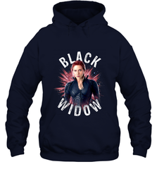 Avengers Endgame Black Widow Space Poster Graphic Hooded Sweatshirt Hooded Sweatshirt - FordPhuMy