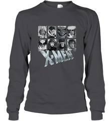 Marvel X Men Animated Series Halftone Retro 90s Long Sleeve T-Shirt Long Sleeve T-Shirt - FordPhuMy