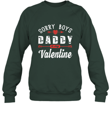 Funny Valentine's Day Present For Your Little Girl, Daughter Crewneck Sweatshirt Crewneck Sweatshirt - FordPhuMy