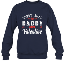 Funny Valentine's Day Present For Your Little Girl, Daughter Crewneck Sweatshirt Crewneck Sweatshirt - FordPhuMy